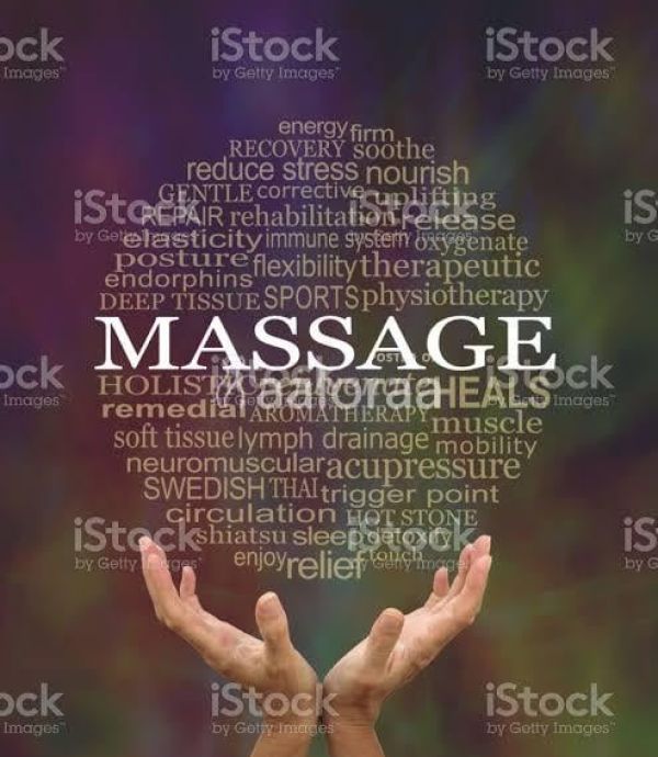 Body massage with extra service